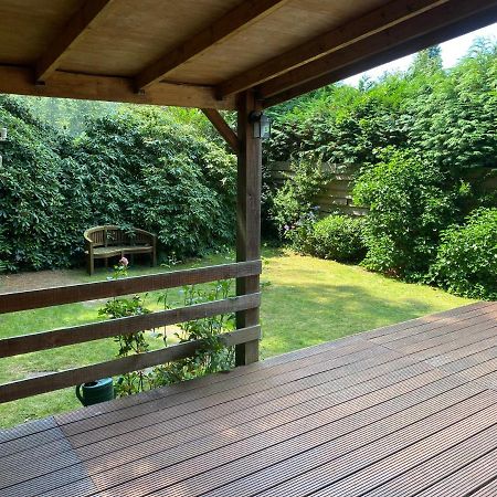 Ruim privacyvol chalet met overdekt terras Ermelo Eksteriør bilde