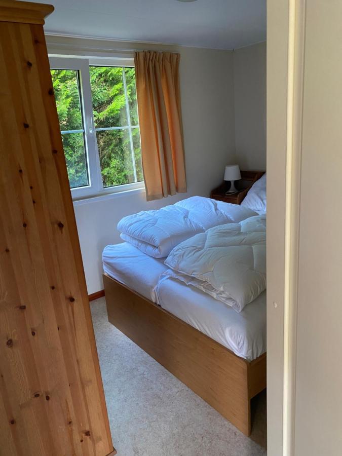 Ruim privacyvol chalet met overdekt terras Ermelo Eksteriør bilde